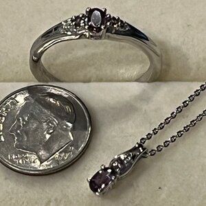 💕HOT DEAL - Genuine, Rare Bekily Color Change Garnet/White Zircon